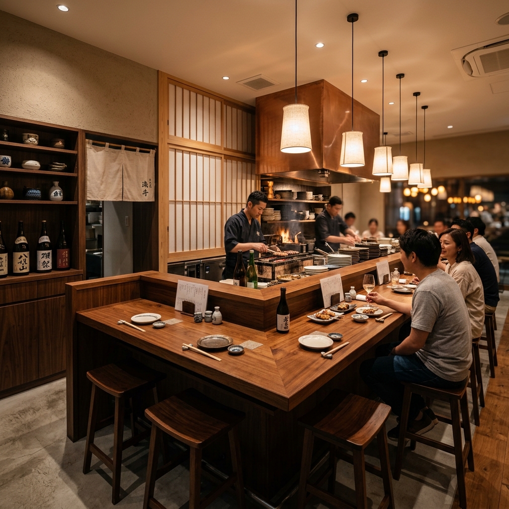 飲食店舗新装内装工事